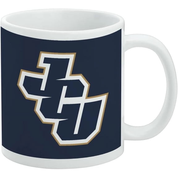 John Carroll University Primary Logo Ceramic Coffee Mug, Novelty Gift Mugs for Coffee, Tea and Hot Drinks, 11oz, White
