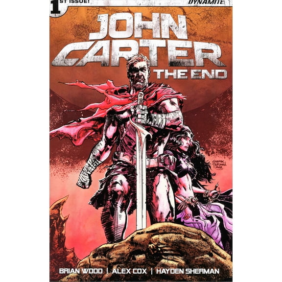 John Carter: The End #1D VF ; Dynamite Comic Book