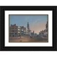 thumbnail image 1 of John Caspar Wild 24x18 Black Ornate Framed Double Matted Museum Art Print Titled: Fourth Street, West from Vine, 1 of 5