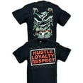 thumbnail image 1 of John Cena Beware of Dog Hustle Loyalty Respect Mens Black T-shirt S, 1 of 6