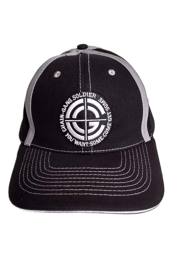 John Cena Black Chain-Gang Soldier Mens Baseball Hat