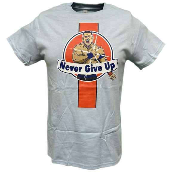 John Cena Blue Orange Never Give Up 20 years Kids Boys T-shirt