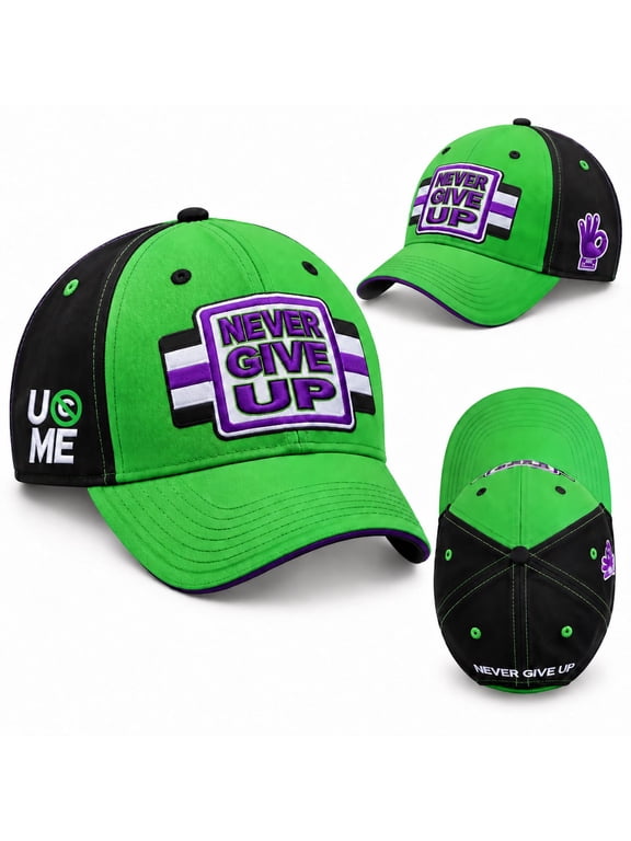 John Cena Cenation Respect Baseball Hat Multi Green