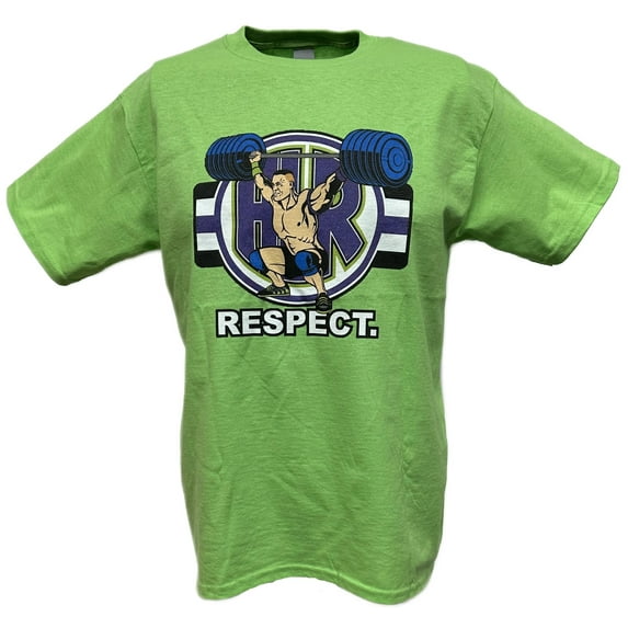 John Cena Cenation Respect Green Boys Kids T-shirt YXL 18-20