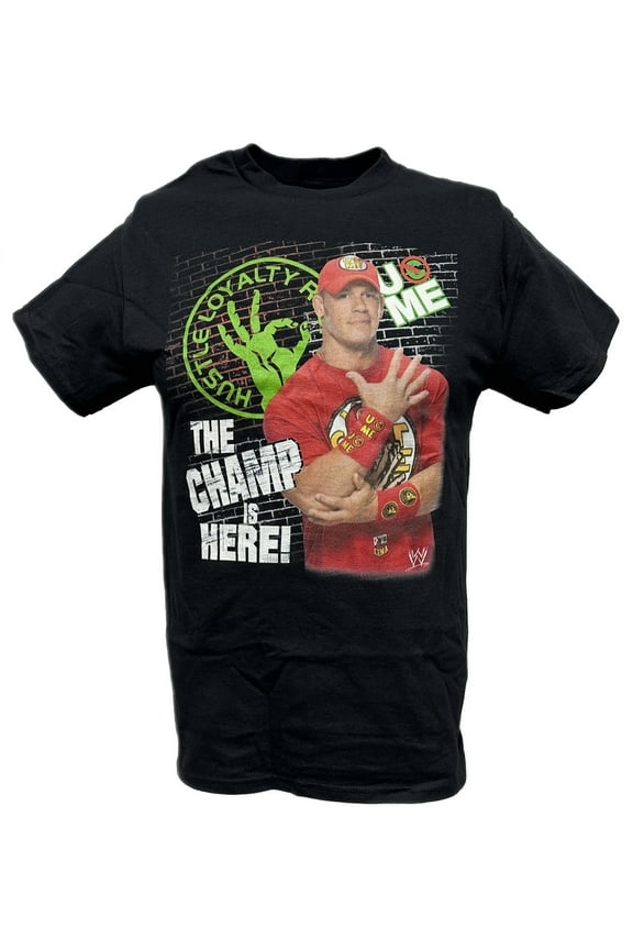 John Cena Champ Is Here Red Boys Kids T-shirt YS 6-7