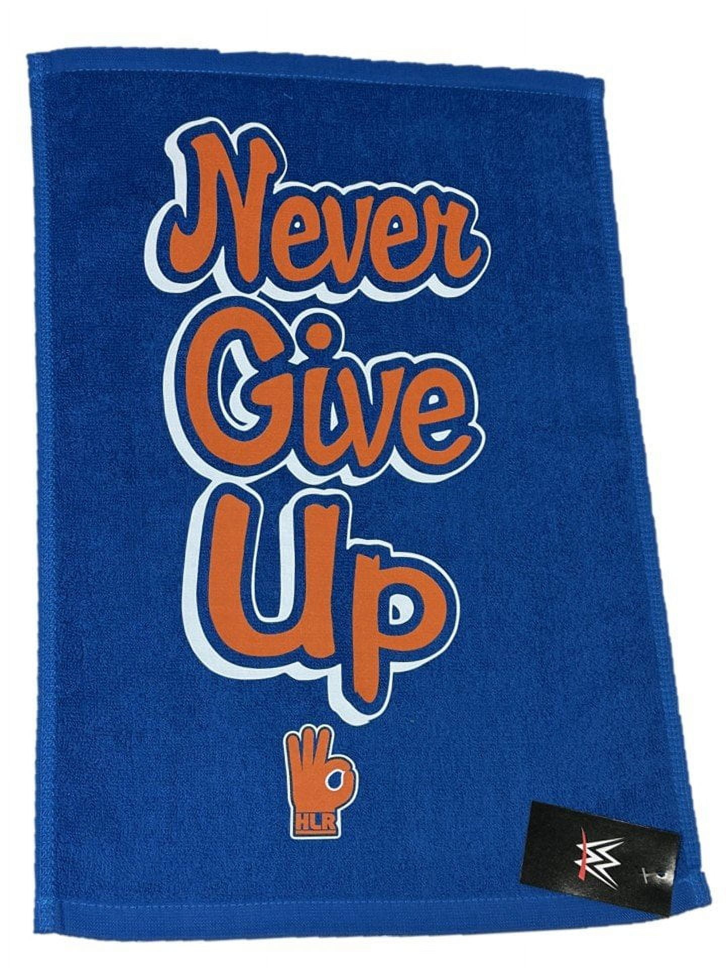 John Cena Fan Rally Towel Dark Blue Orange - Walmart.com