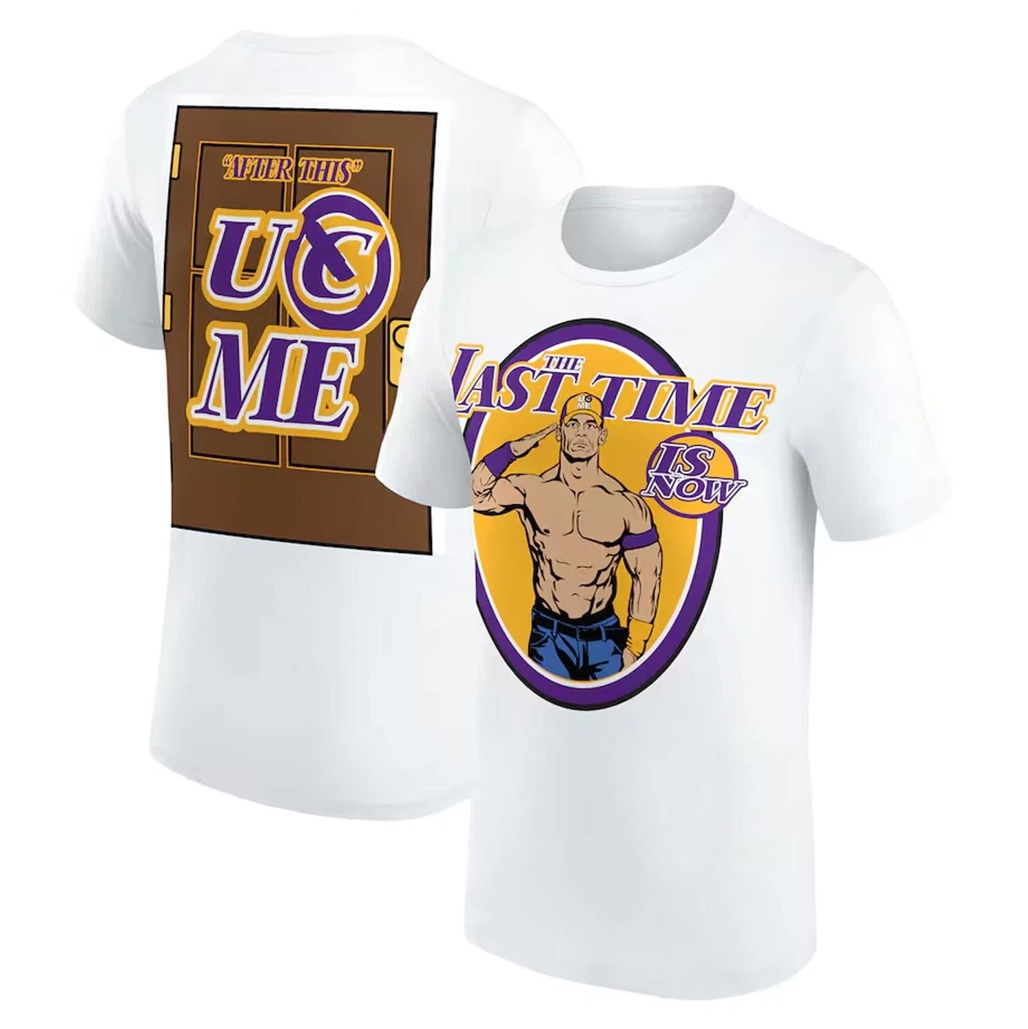 T-shirt Personnalisable John Cena Farewell Tour Summer Slam 2025 - Impression 3D, Toutes Tailles