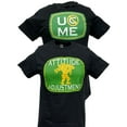 thumbnail image 1 of John Cena Green Logo Black T-Shirt Attitude Adjustment Mens 5XL, 1 of 6