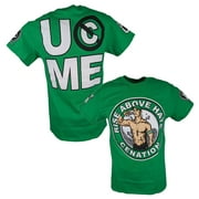 John Cena Green Mens Salute the Cenation Mens T-shirt M