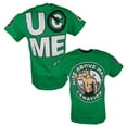 thumbnail image 1 of John Cena Green Mens Salute the Cenation Mens T-shirt XL, 1 of 7