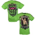 thumbnail image 1 of John Cena Lime Green Neon Green Never Give Up Mens T-Shirt 5XL, 1 of 7