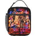thumbnail image 1 of John Cena Lunch Bag Portable Insulated Lunch Box Large Capacity Tote Bag Zipper Net Pocket 10 L X 4 W X 8 H inches, 1 of 7
