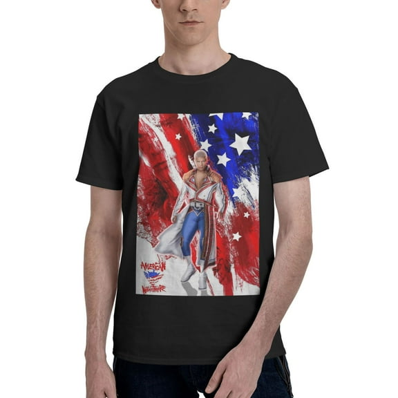 John Cena Men's Classic Short-Sleeve Wrestler Retro Apparel Fun Main Event T-Shirt