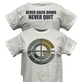 thumbnail image 1 of John Cena Never Back Down Never Quit White T-shirt, 1 of 6