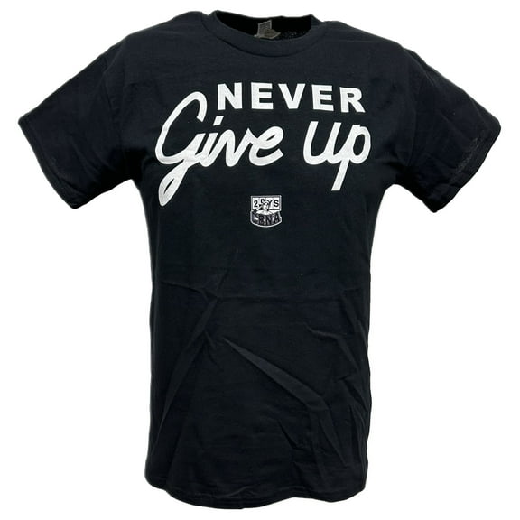 John Cena Never Give Up White Logo T-shirt
