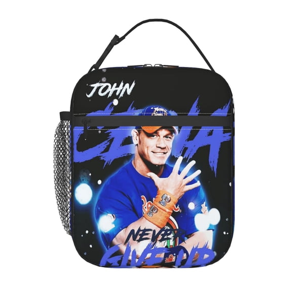 John Cena Portable Lunch Bag, Insulated Lunch Box, Reusable Cooler Totes Bag For Camping Hiking Travel Picnic