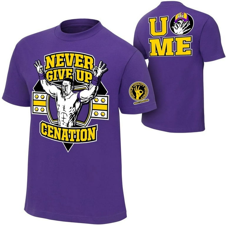 John Cena Never Give Up Shirt