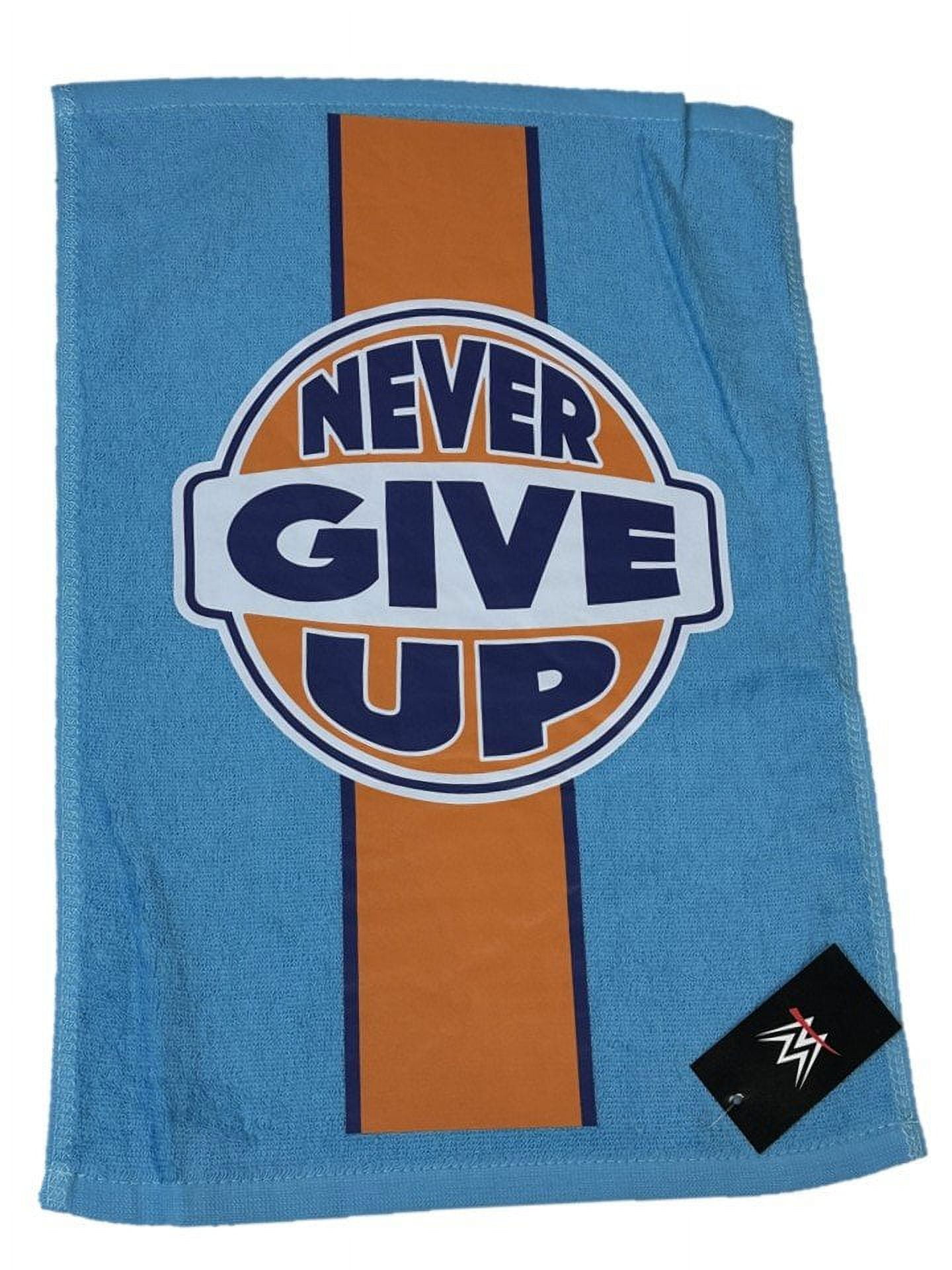 John Cena Rally Towel Light Blue/Orange - Walmart.com