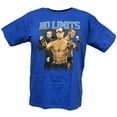 thumbnail image 1 of John Cena Randy Orton Roman Reigns Blue T-shirt, 1 of 4