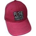 thumbnail image 1 of John Cena Rise Above Cancer Pink Baseball Cap Hat, 1 of 3