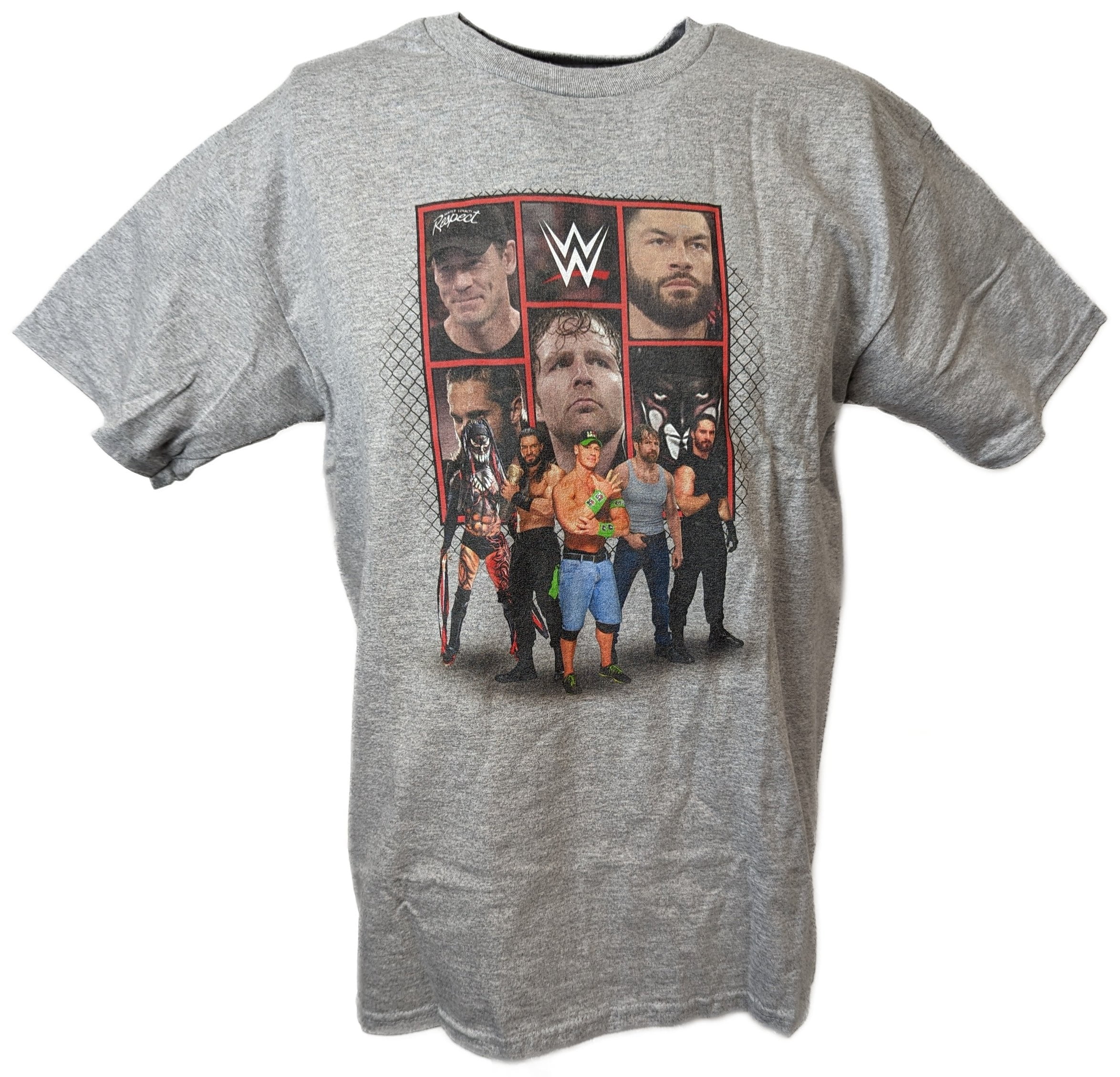 John Cena Roman Reigns Dean Ambrose WWE Standing Boys Juvy T-shirt Boys 4 -  Walmart.com