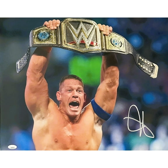John Cena Signed Autographed 16x20 Photo JSA Authenticated #20