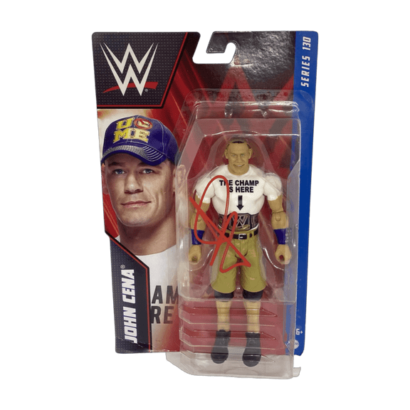 John Cena Signed Autographed Action Figure JSA Authenticated Series 130