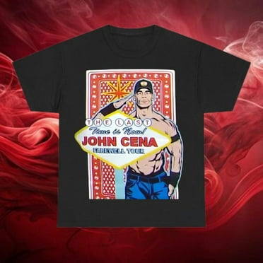 John Cena “The Last Time Is Now” Farewell Tour T-Shirt – WWE WrestleMania 41 Tribute Tee, Final Run Fan Collectible Merch