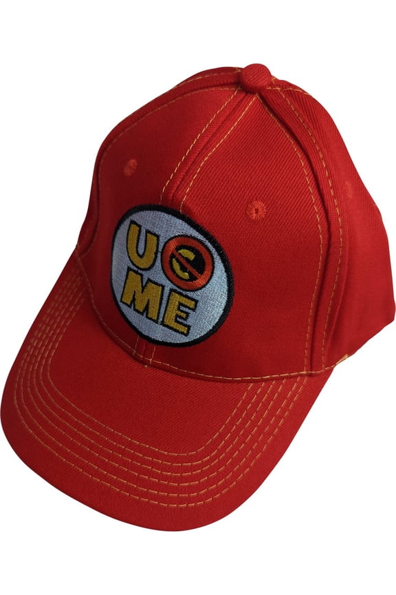 John Cena U Can'T See Me Red Baseball Cap Hat