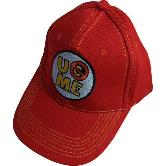 John Cena U Can'T See Me Red Baseball Cap Hat