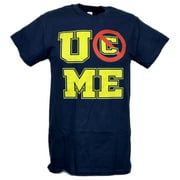 John Cena U Cant See Me Mens Navy Blue T-shirt L