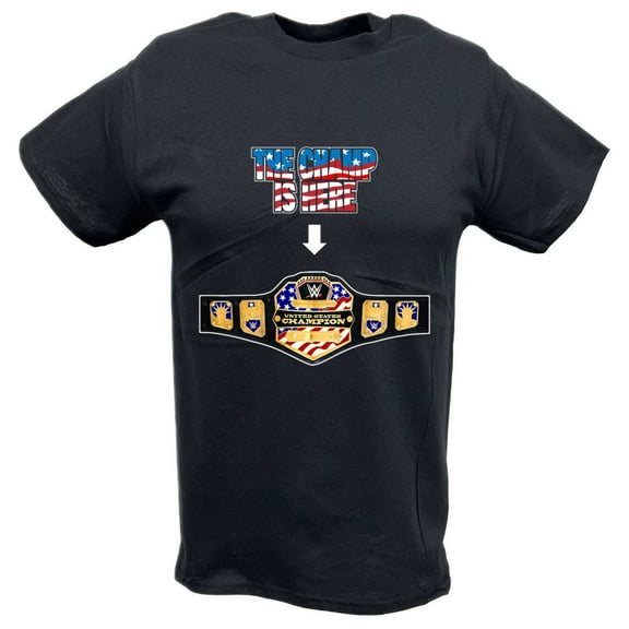 John Cena United States Champ Is Here Mens Black T-shirt