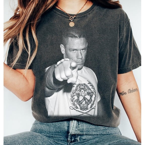 John Cena Vintage Shirt, John Cena Commemoration T-Shirt You Cant See Me , Wrestling Shirt, Graphic Tee