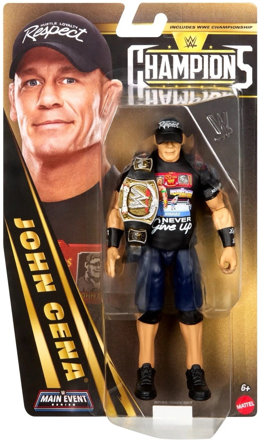 John Cena - WWE Main Event Champions 6 Mattel WWE Toy Wrestling