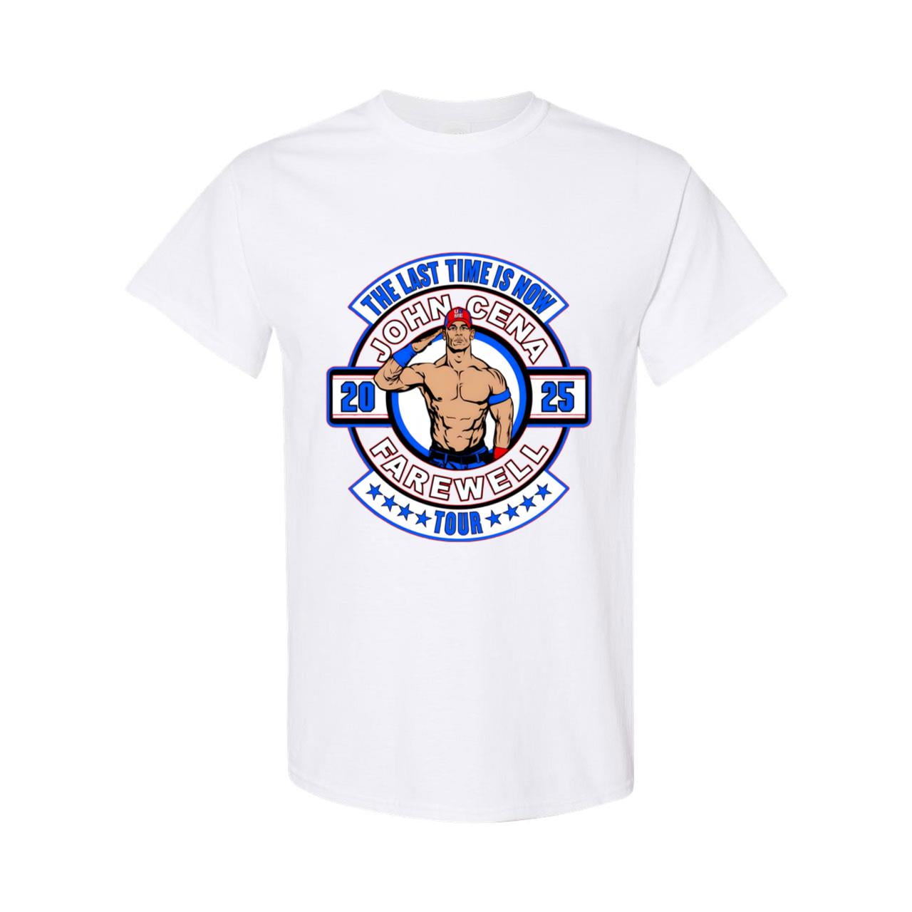 John Cena WWE The Last Time Is Now Farewell Tour 2025 TShirtsremovebg