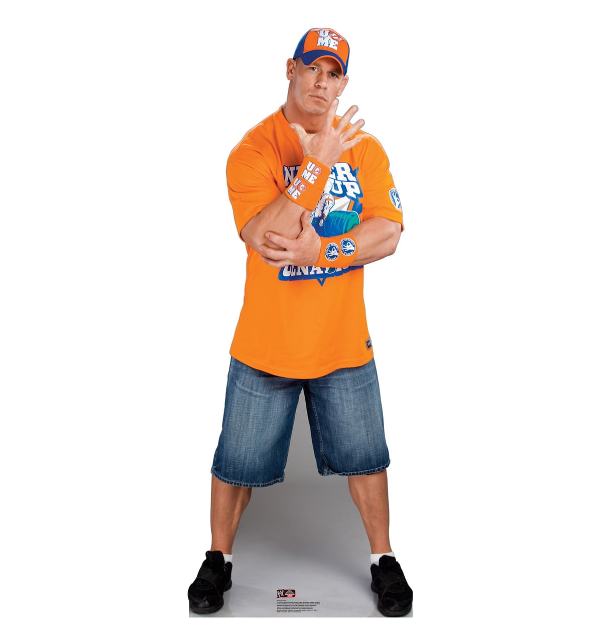 John Cena Life-Size Orange Cardboard Standup