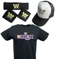 thumbnail image 1 of John Cena Word Life Boys Kids Youth Costume Hat T-shirt Wristbands YS, 1 of 10