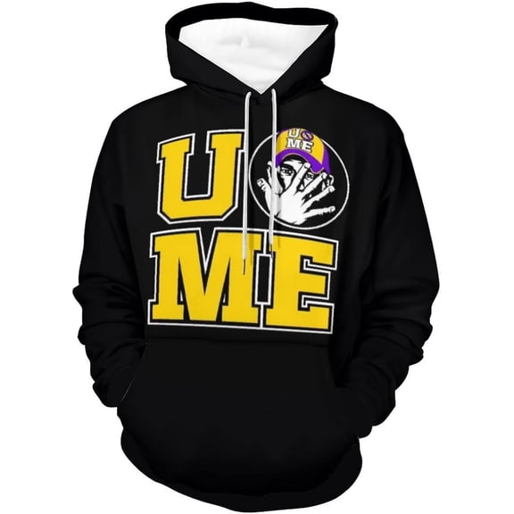 John Cena Wrestler Fashion Hip Hop Women/Men Hoodie Sweatshirt American Nightmare Wrestling Undeniable Black Hoodie Graphic Mens Sweatshirts Unisex Hooded