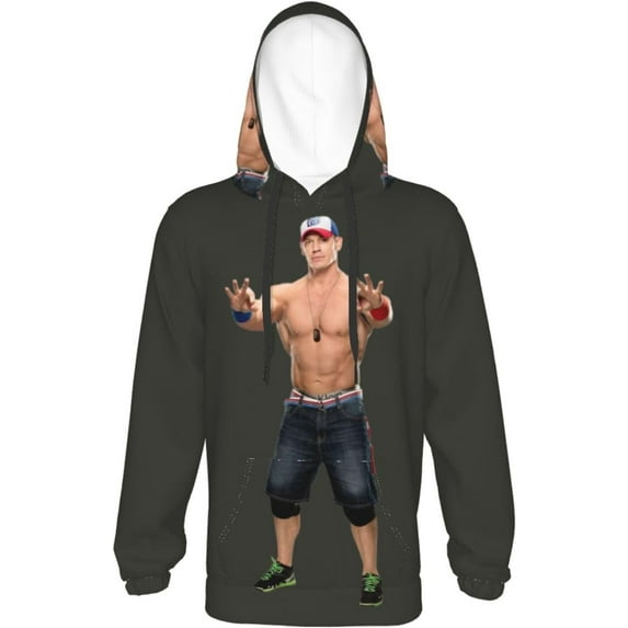 John Cena Wrestler Hoodie Youth Pullover Hoodie Casual Sweatshirt with Pocket For Child Boys Girls