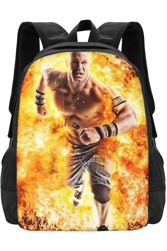 John Cena Wrestler Unisex Fitness Bag, Backpack for Mountaineering Classic Work Backpack Computer Bag for Men and Women
