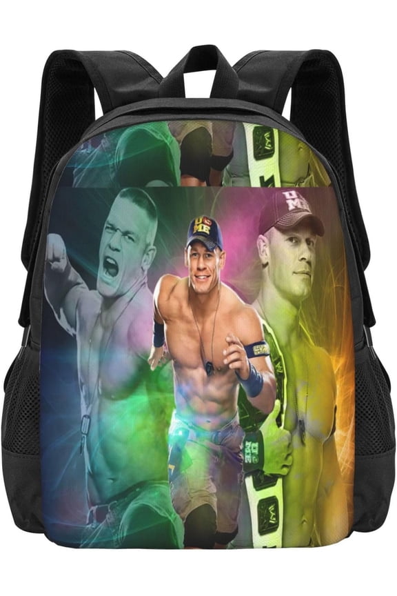 John Cena Wrestler Unisex Fitness Bag, Backpack for Picnic Classic Work Backpack Computer Bag for Men and Women