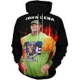 thumbnail image 1 of John Cena Wrestler's Long Sleeve Pullover Hoodies Jacket Casual Hooded Sportswear Outfits, 1 of 4