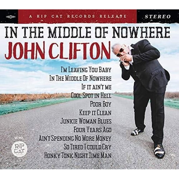 John Clifton - In the Middle of Nowhere - Music & Performance - CD