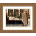 thumbnail image 1 of John Collier 2x Matted 24x20 Gold Ornate Framed Art Print 'Horace and Lydia', 1 of 2