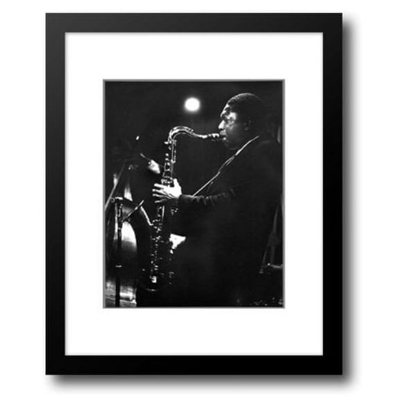 John Coltrane - Signed Open Edition 20x24 Framed Art Print by Tanner, Lee