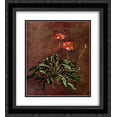 thumbnail image 1 of John Constable 2x Matted 20x24 Black Ornate Framed Art Print 'Study for poppies ', 1 of 2