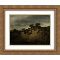 thumbnail image 1 of John Crome 2x Matted 24x20 Gold Ornate Framed Art Print 'A Sandy Hollow', 1 of 2