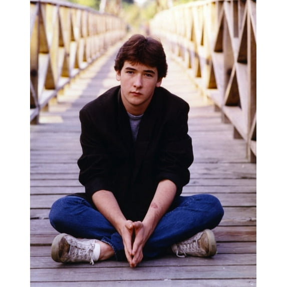 John Cusack sitting on the Bridge Photo Print (8 x 10)