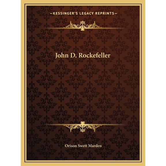 John D. Rockefeller (Paperback)