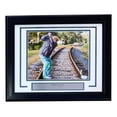 thumbnail image 1 of John Daly Signed In Dark Blue Framed 8x10 PGA Golf Railroad Tee Shot Photo JSA, 1 of 5